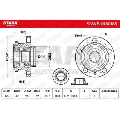 Radlager Stark SKWB-0180185 SKWB-0180185 - foto 3