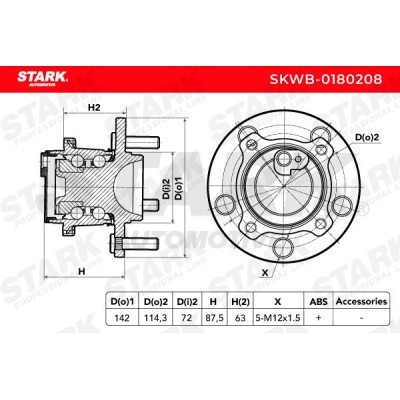 Radlager Stark SKWB-0180208 SKWB-0180208 - foto 4