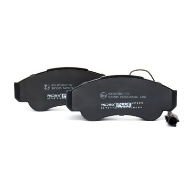 Bremsbeläge Satz RIDEX 402B0711P 402B0711P - foto 4
