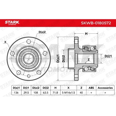 Radlager Stark SKWB-0180572 SKWB-0180572 - foto 5