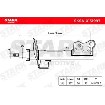 Stoßdämpfer Stark SKSA-0131997 SKSA-0131997 - foto 5