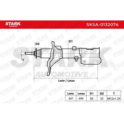 Stoßdämpfer Stark SKSA-0132074 SKSA-0132074 - foto 2