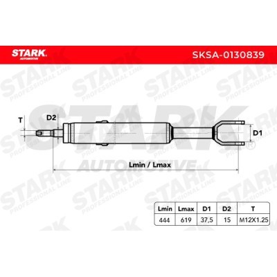 Stoßdämpfer Stark SKSA-0130839 SKSA-0130839 - foto 3