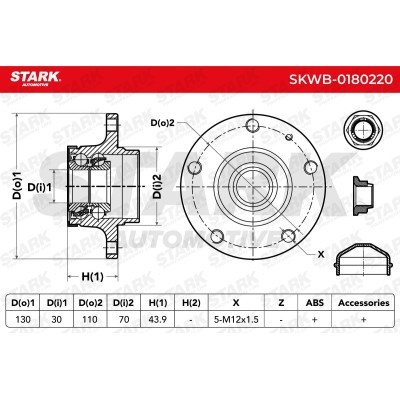 Radlager Stark SKWB-0180220 SKWB-0180220 - foto 3