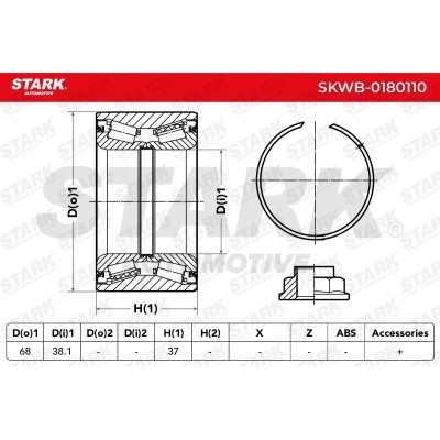 Radlager Stark SKWB-0180110 SKWB-0180110 - foto 3