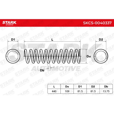 Fahrwerksfeder Stark SKCS-0040337 SKCS-0040337 - foto 5