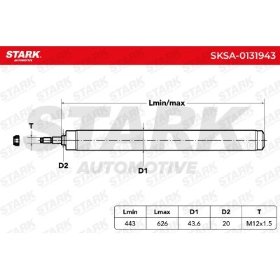Stoßdämpfer Stark SKSA-0131943 SKSA-0131943 - foto 6