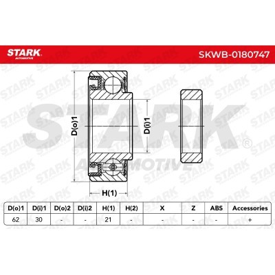 Radlager Stark SKWB-0180747 SKWB-0180747 - foto 5