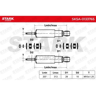 Stoßdämpfer Stark SKSA-0133765 SKSA-0133765 - foto 4