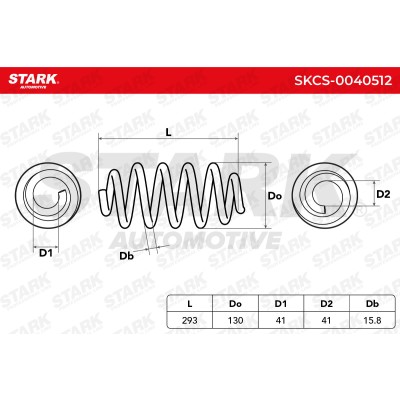 Fahrwerksfeder Stark SKCS-0040512 SKCS-0040512 - foto 5