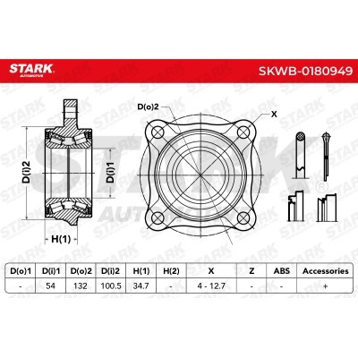 Radlager Stark SKWB-0180949 SKWB-0180949 - foto 6