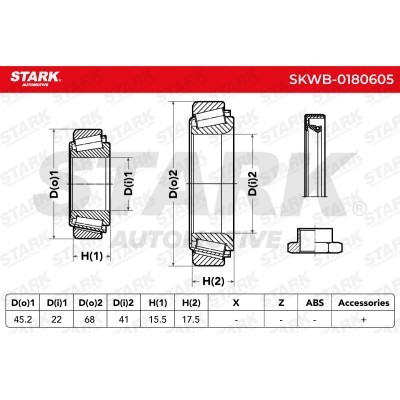 Radlager Stark SKWB-0180605 SKWB-0180605 - foto 3