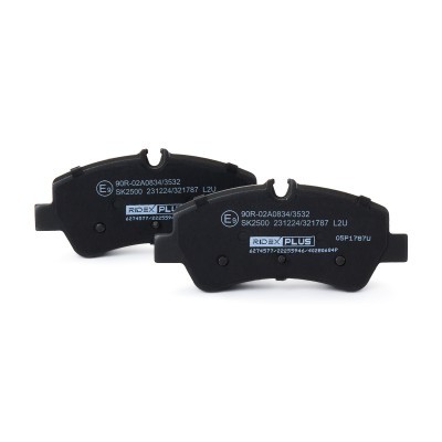 Bremsbeläge Satz RIDEX 402B0684P 402B0684P - foto 4