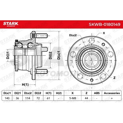 Radlager Stark SKWB-0180149 SKWB-0180149 - foto 5