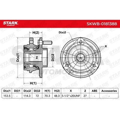 Radlager Stark SKWB-0181388 SKWB-0181388 - foto 5