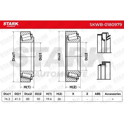 Radlager Stark SKWB-0180979 SKWB-0180979 - foto 5
