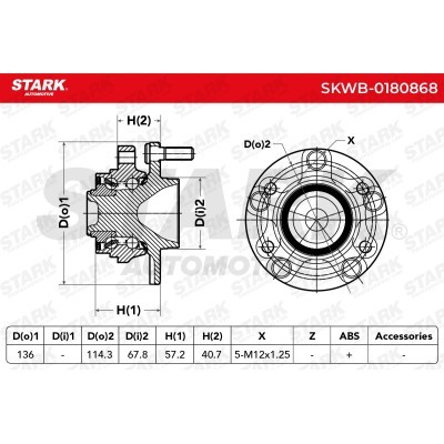 Radlager Stark SKWB-0180868 SKWB-0180868 - foto 5