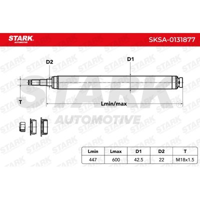 Stoßdämpfer Stark SKSA-0131877 SKSA-0131877 - foto 7