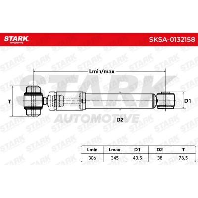 Stoßdämpfer Stark SKSA-0132158 SKSA-0132158 - foto 6