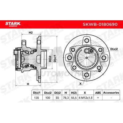 Radlager Stark SKWB-0180690 SKWB-0180690 - foto 3