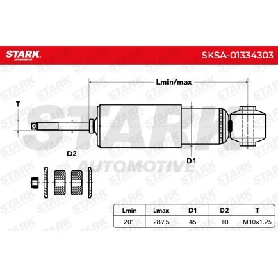 Stoßdämpfer Stark SKSA-01334303 SKSA-01334303 - foto 6