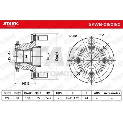 Radlager Stark SKWB-0180180 SKWB-0180180 - foto 5