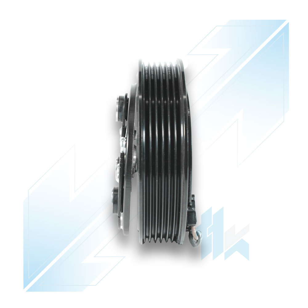 Klimakompressor Magnetkupplung (12V) SANDEN 7V16 6PK (PV6) Ø124/Ø120 Opel 112S7V6612 - foto 6