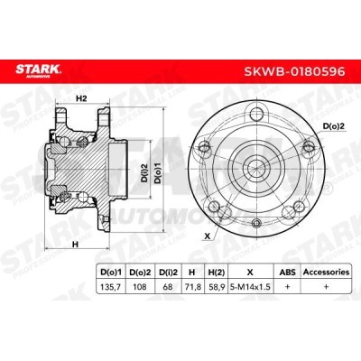 Radlager Stark SKWB-0180596 SKWB-0180596 - foto 6