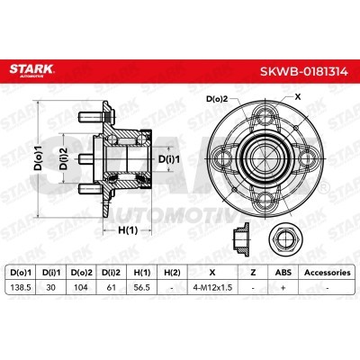 Radlager Stark SKWB-0181314 SKWB-0181314 - foto 5