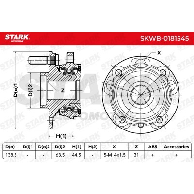 Radlager Stark SKWB-0181545 SKWB-0181545 - foto 3