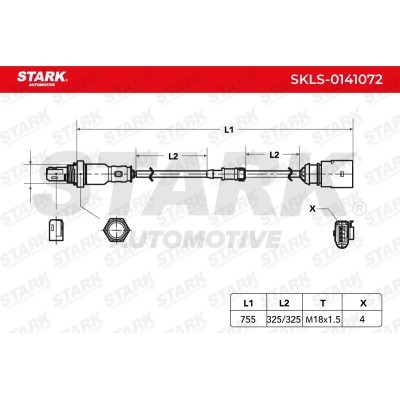 Lambdasonde Stark SKLS-0141072 SKLS-0141072 - foto 6