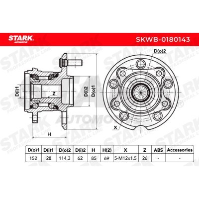 Radlager Stark SKWB-0180143 SKWB-0180143 - foto 3