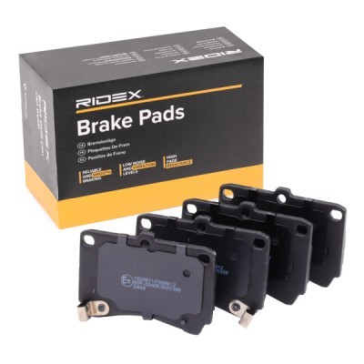 Bremsbeläge Satz RIDEX 402B0256 402B0256 - foto 4
