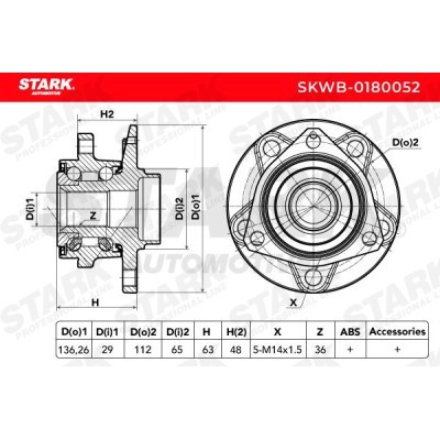 Radlager Stark SKWB-0180052 SKWB-0180052 - foto 3
