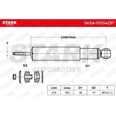 Stoßdämpfer Stark SKSA-01334237 SKSA-01334237 - foto 7