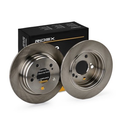 Bremsscheibe RIDEX 82B0026 82B0026 - foto 2