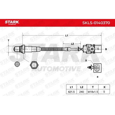 Lambdasonde Stark SKLS-0140370 SKLS-0140370 - foto 5