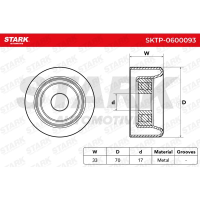 Spannarm Keilrippenriemen Stark SKTP-0600093 SKTP-0600093 - foto 6