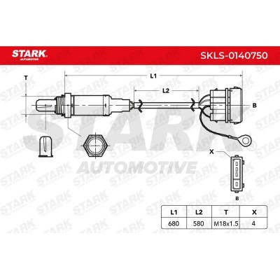 Lambdasonde Stark SKLS-0140750 SKLS-0140750 - foto 6