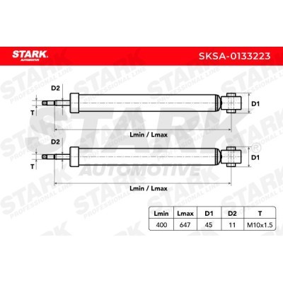 Stoßdämpfer Stark SKSA-0133223 SKSA-0133223 - foto 5