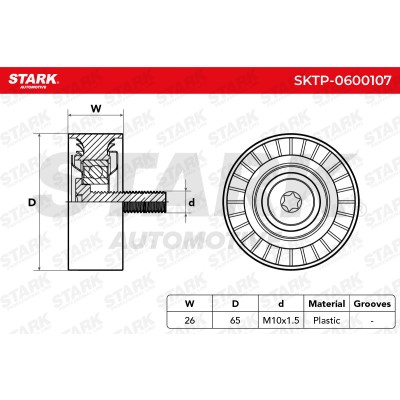 Spannarm Keilrippenriemen Stark SKTP-0600107 SKTP-0600107 - foto 4