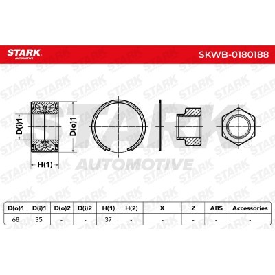 Radlager Stark SKWB-0180188 SKWB-0180188 - foto 2