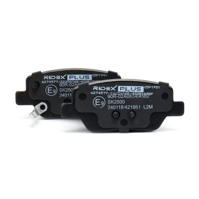 Bremsbeläge Satz RIDEX 402B1335P 402B1335P - foto 5