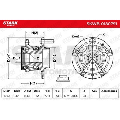 Radlager Stark SKWB-0180791 SKWB-0180791 - foto 6