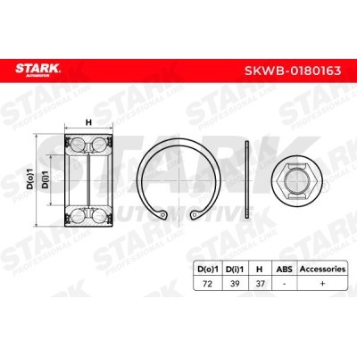 Radlager Stark SKWB-0180163 SKWB-0180163 - foto 2