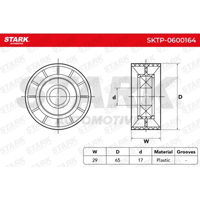 Spannarm Keilrippenriemen Stark SKTP-0600164 SKTP-0600164 - foto 6