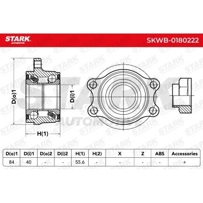 Radlager Stark SKWB-0180222 SKWB-0180222 - foto 4