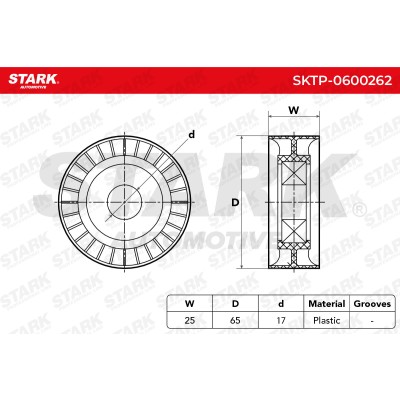 Spannarm Keilrippenriemen Stark SKTP-0600262 SKTP-0600262 - foto 5