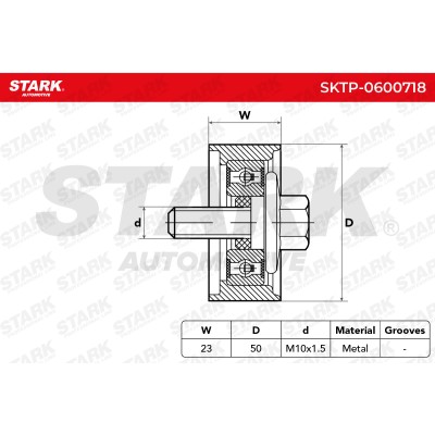 Spannarm Keilrippenriemen Stark SKTP-0600718 SKTP-0600718 - foto 6