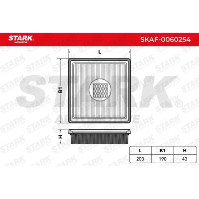 Luftfilter Stark SKAF-0060254 SKAF-0060254 - foto 6